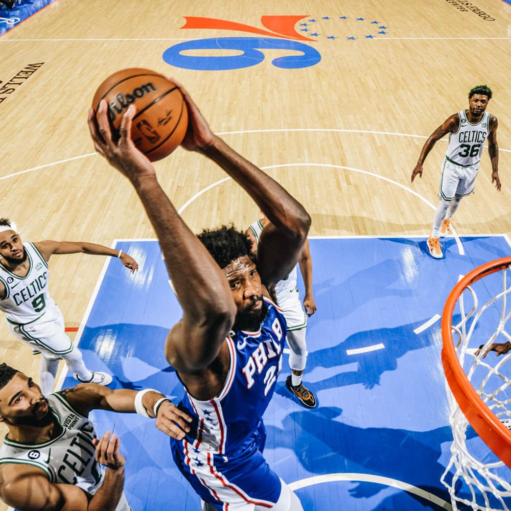 Philadelphia 76ers at Wells Fargo Arena — Philadelphia, Pennsylvania, United States, North America