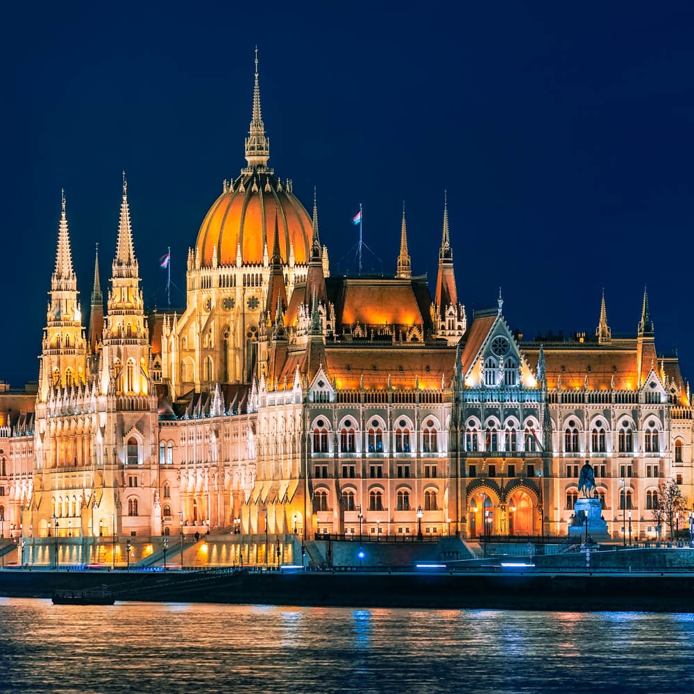 Hungarian Parliament Building — Budapest, Hungary, Eastern Europe