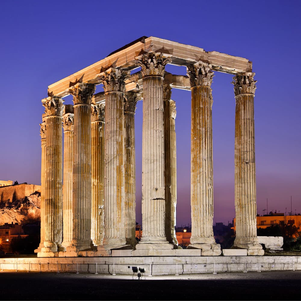 Temple of Zeus — Athens, Greece, Western Europe