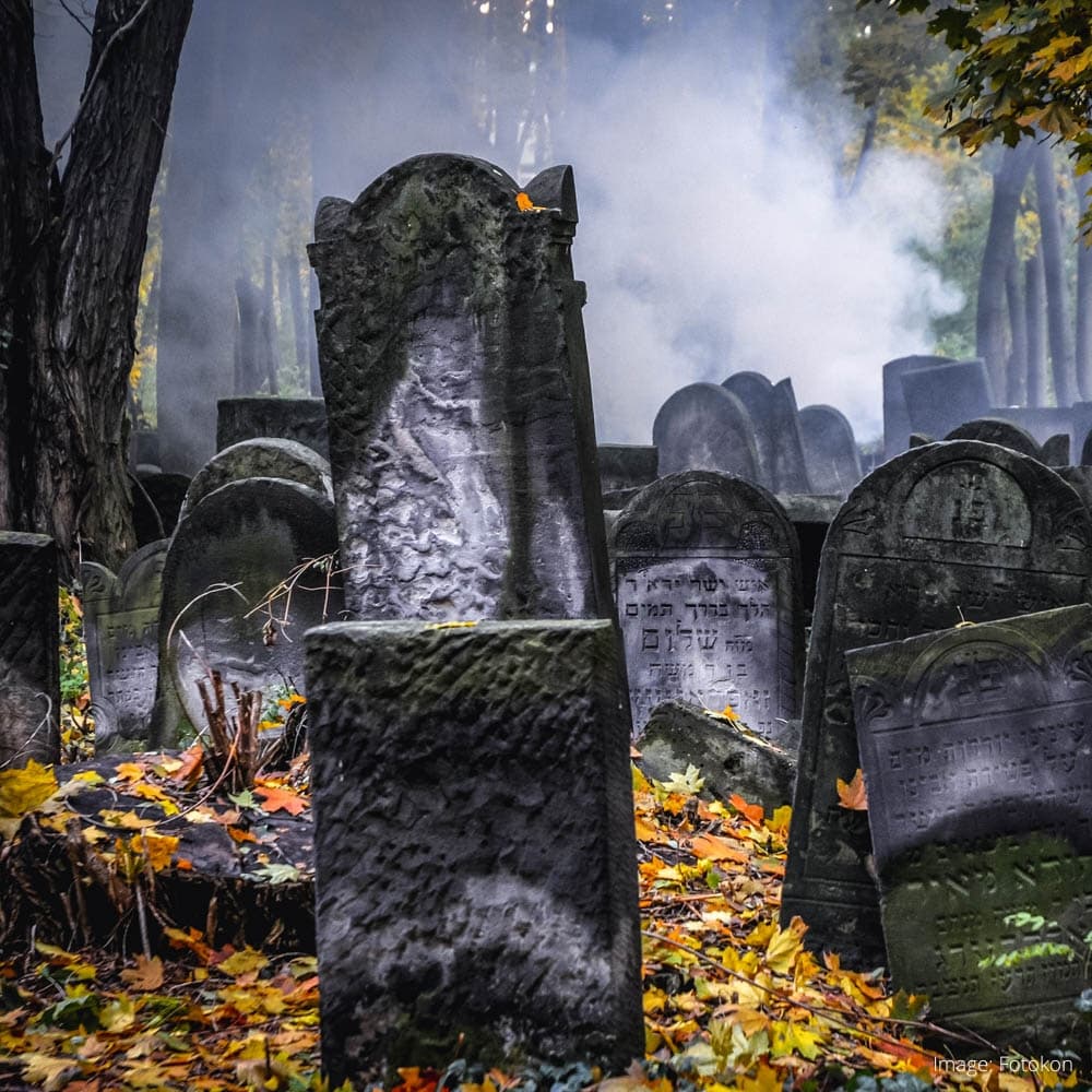 Jewish Cemetery — Warsaw, Poland, Eastern Europe