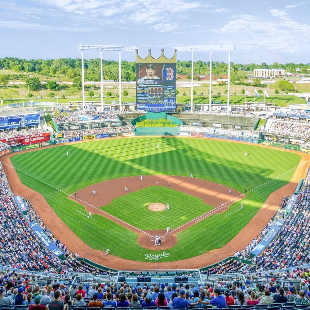 Kansas City Royals at Kauffman Stadium — 