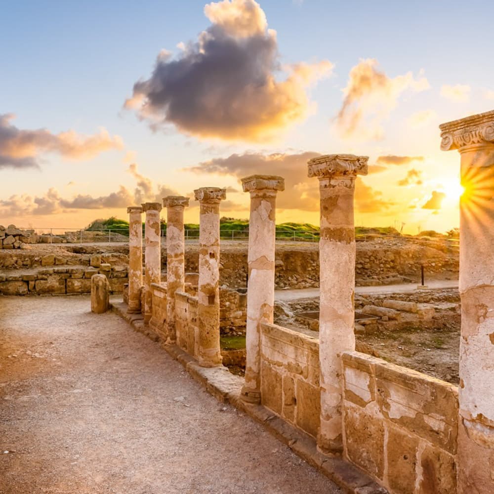 Kato Paphos Archeological Site — Cyprus, Western Europe