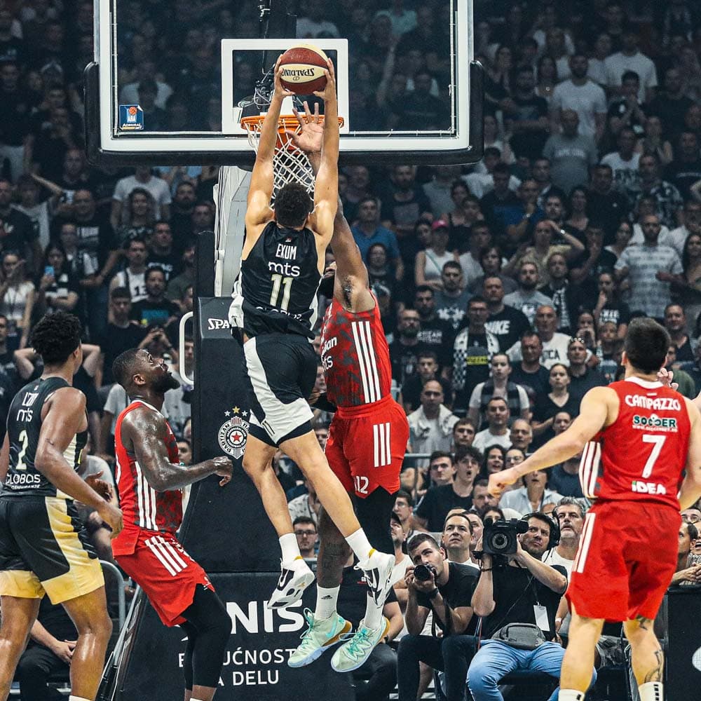 KK Partizan at Stark Arena — Belgrade, Serbia, Eastern Europe