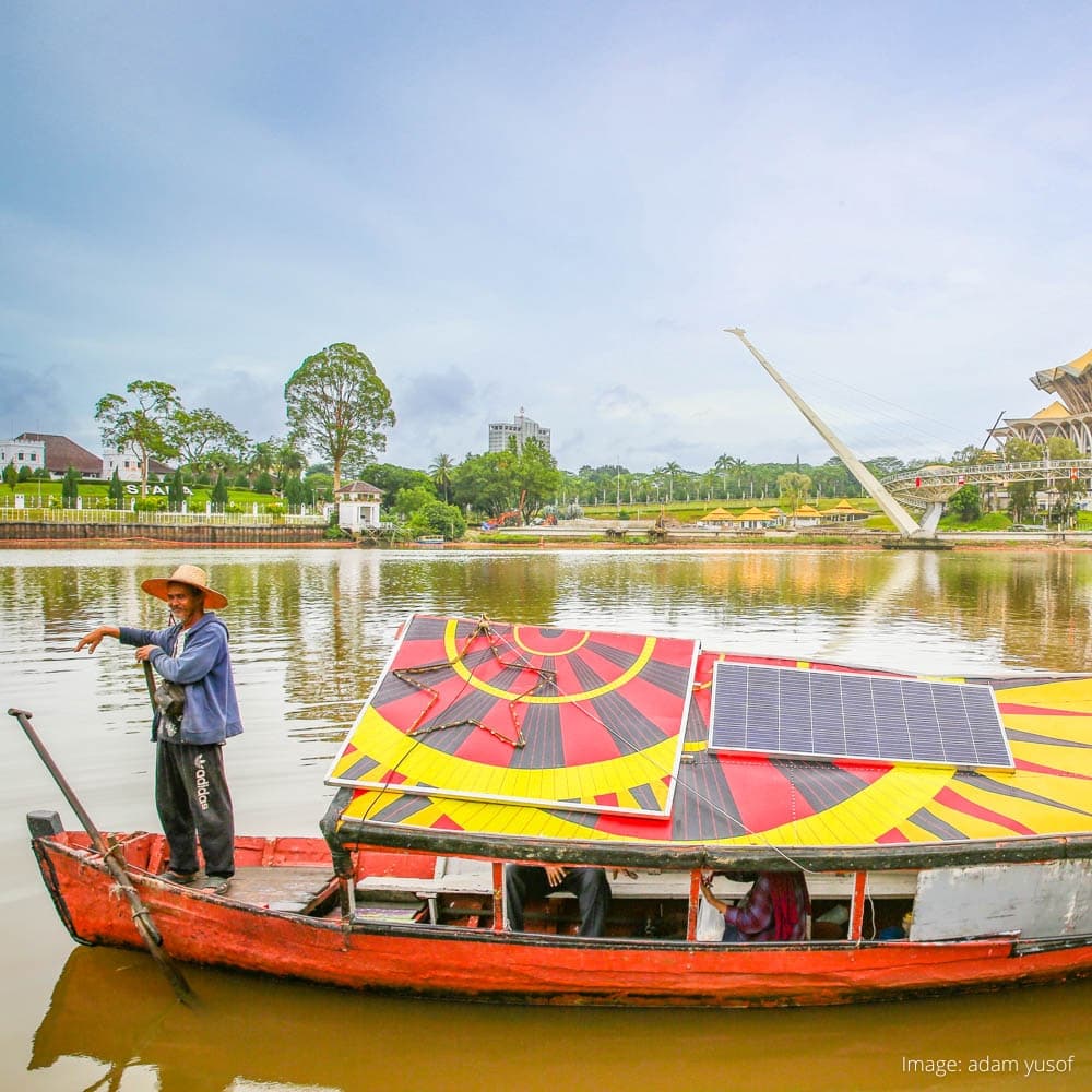 Kuching Waterfront — Kuching, Sarawak, Malaysia, Asia