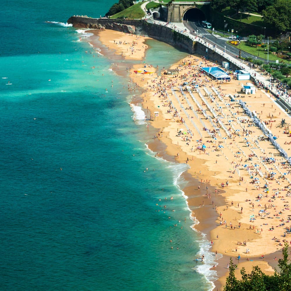La Concha — San Sebastian, Spain, Western Europe