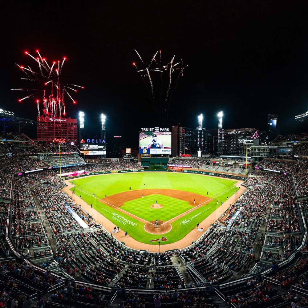 Atlanta Braves at Truist Park — Atlanta, Georgia, United States, North America