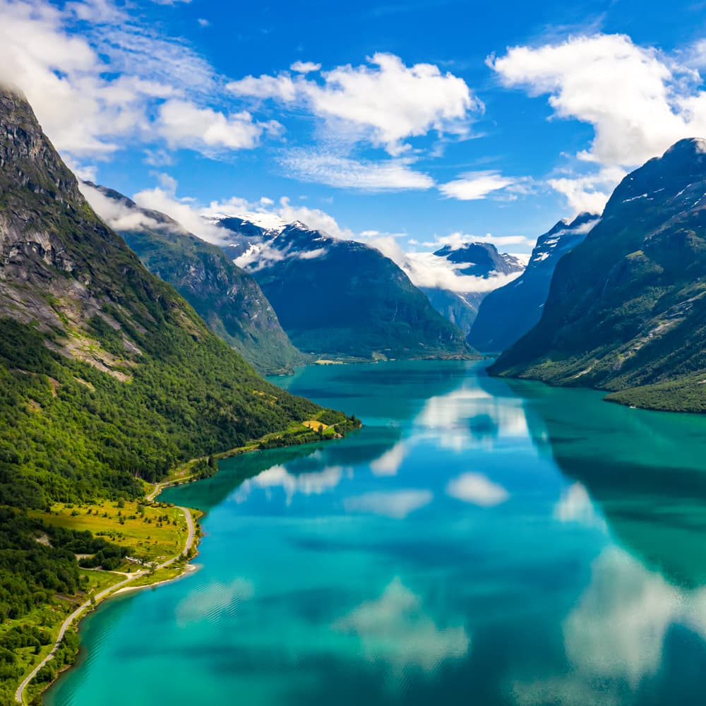 Lovatnet Lake — 