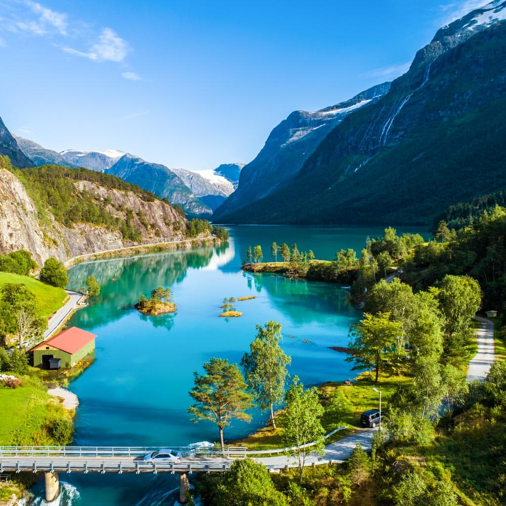 Lovatnet Lake — 
