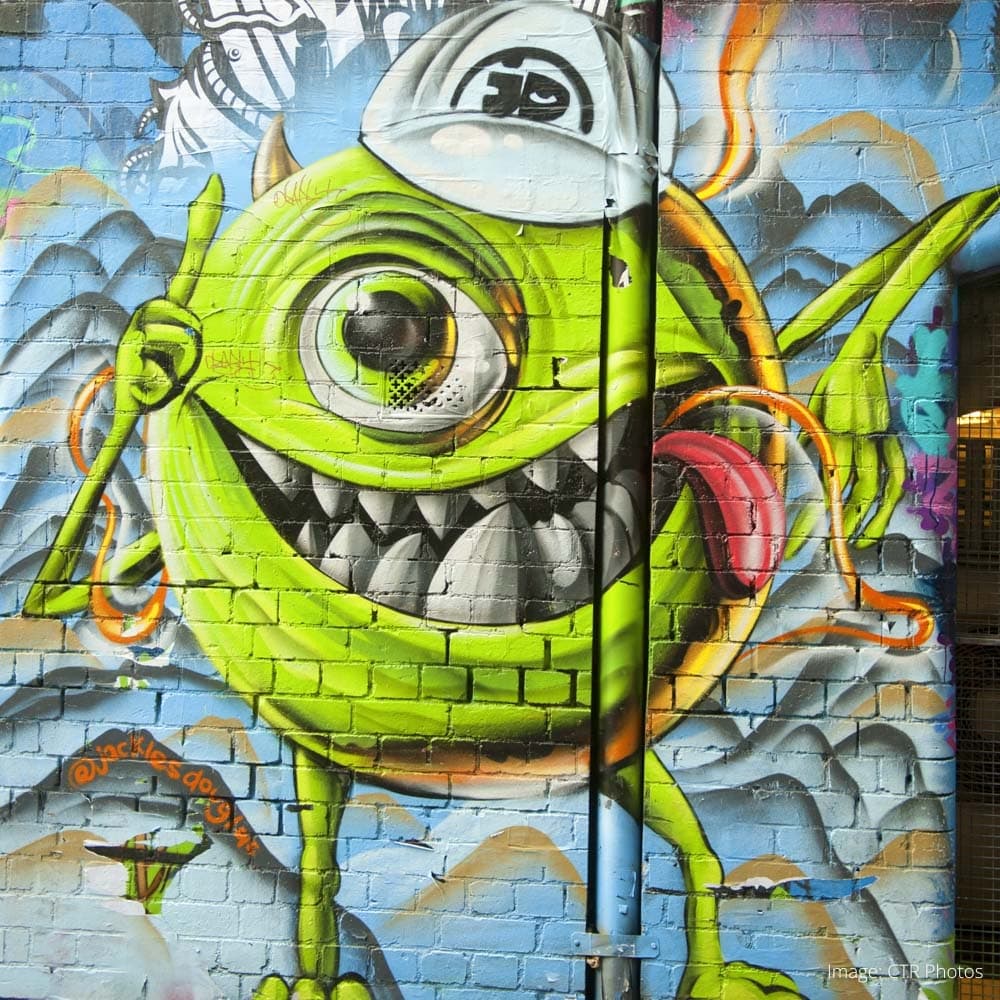 Hosier Lane — Melbourne, Victoria, Australia, Oceania