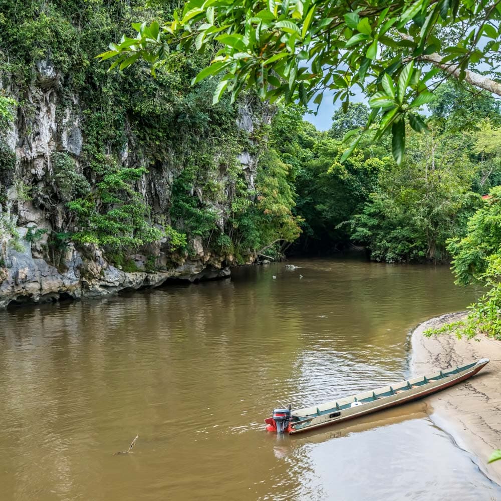 Melinau River — Sarawak, Malaysia, Asia