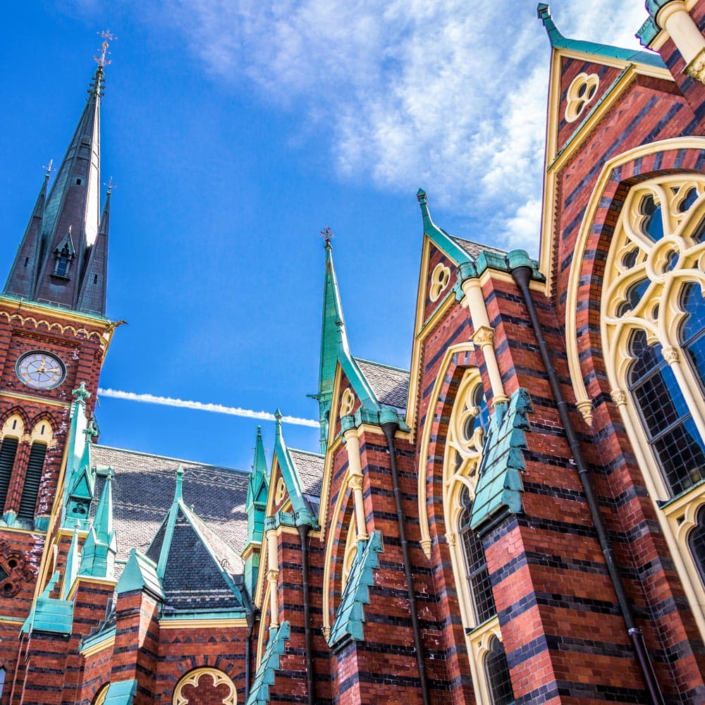 Oscar Fredrik Church, Gothenburg — Sweden, Scandinavia