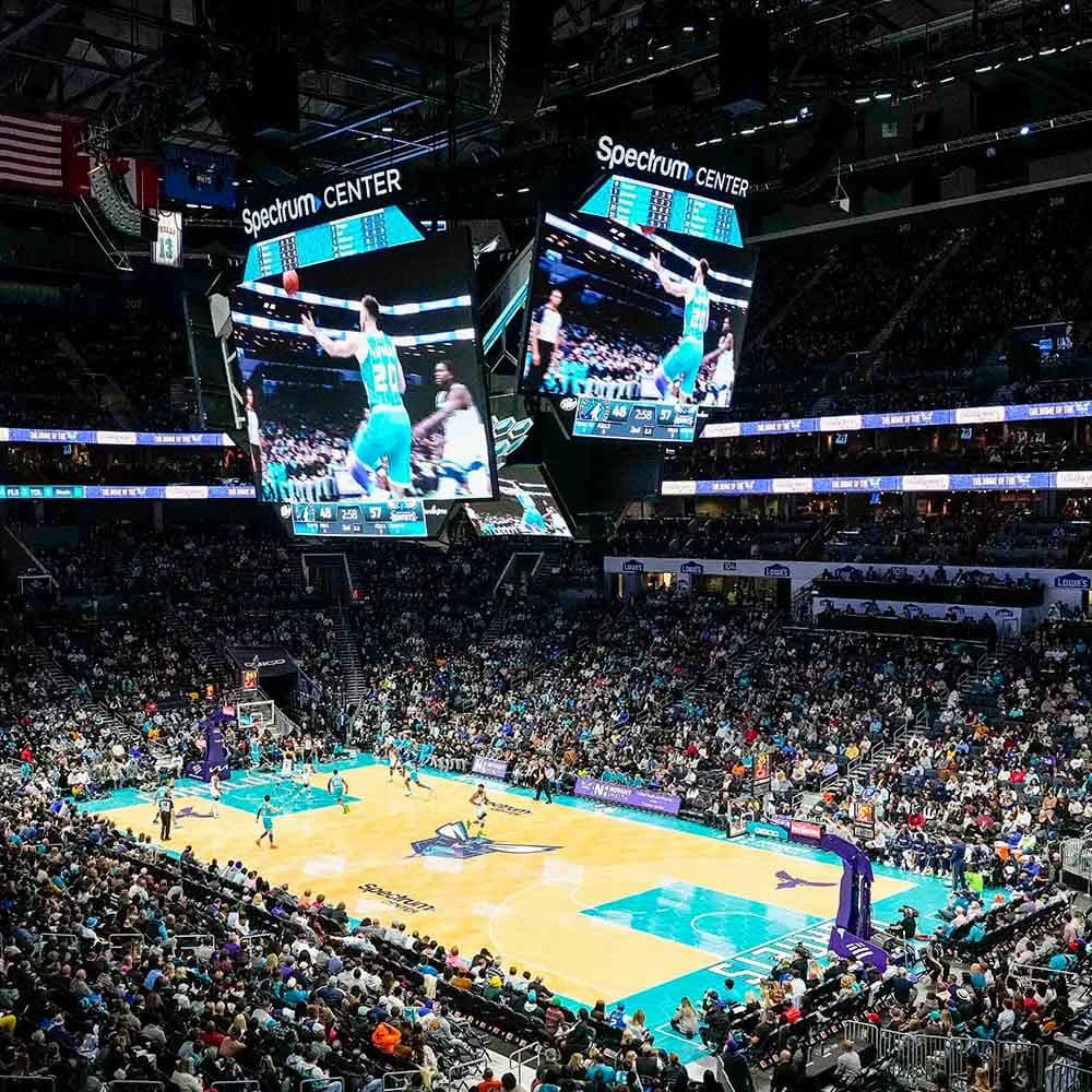 Charlotte Hornets at Spectrum Center — Charlotte, North Carolina, United States, North America