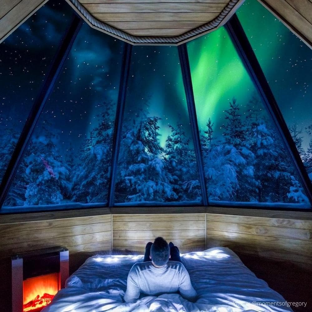 Northern Lights Village, Levi, Lapland — 