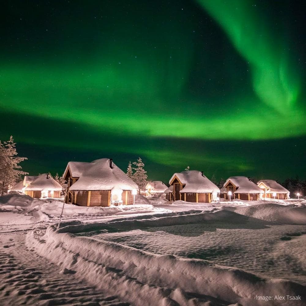 Northern Lights Village, Levi, Lapland — 