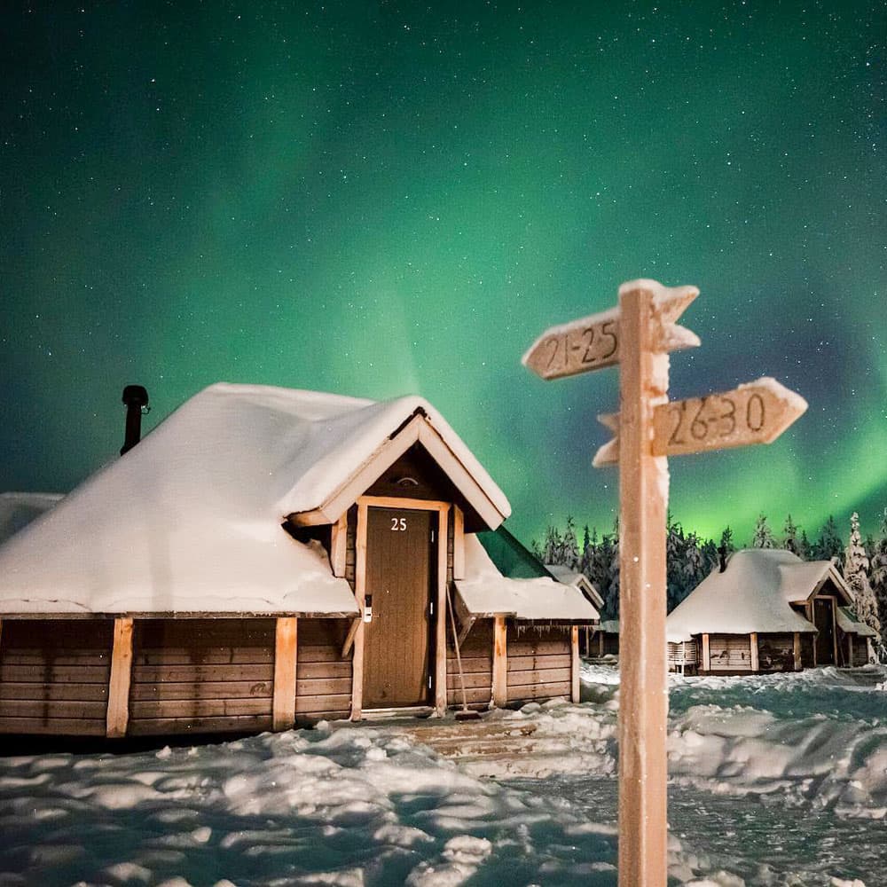 Northern Lights Village, Levi, Lapland — 