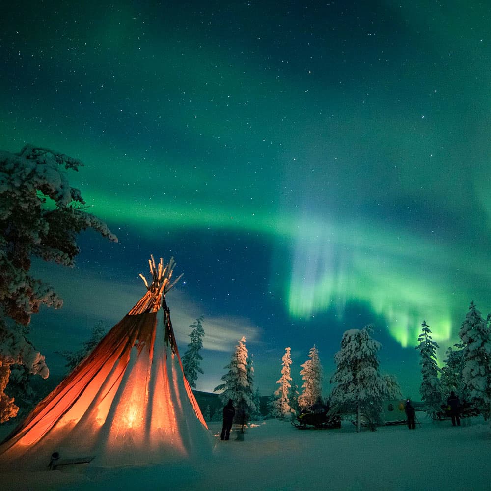 Northern Lights Village, Levi, Lapland — 