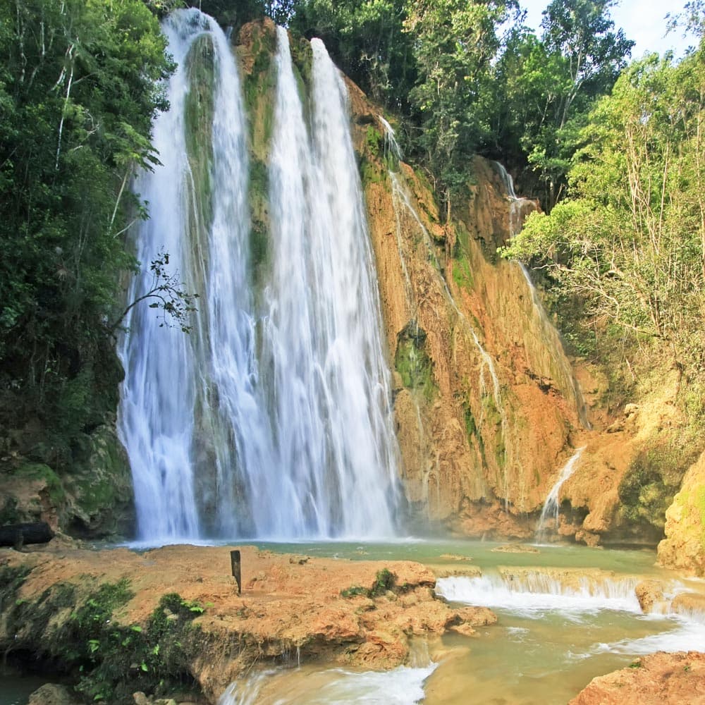 El Limon Waterfall — Dominican Republic, Caribbean