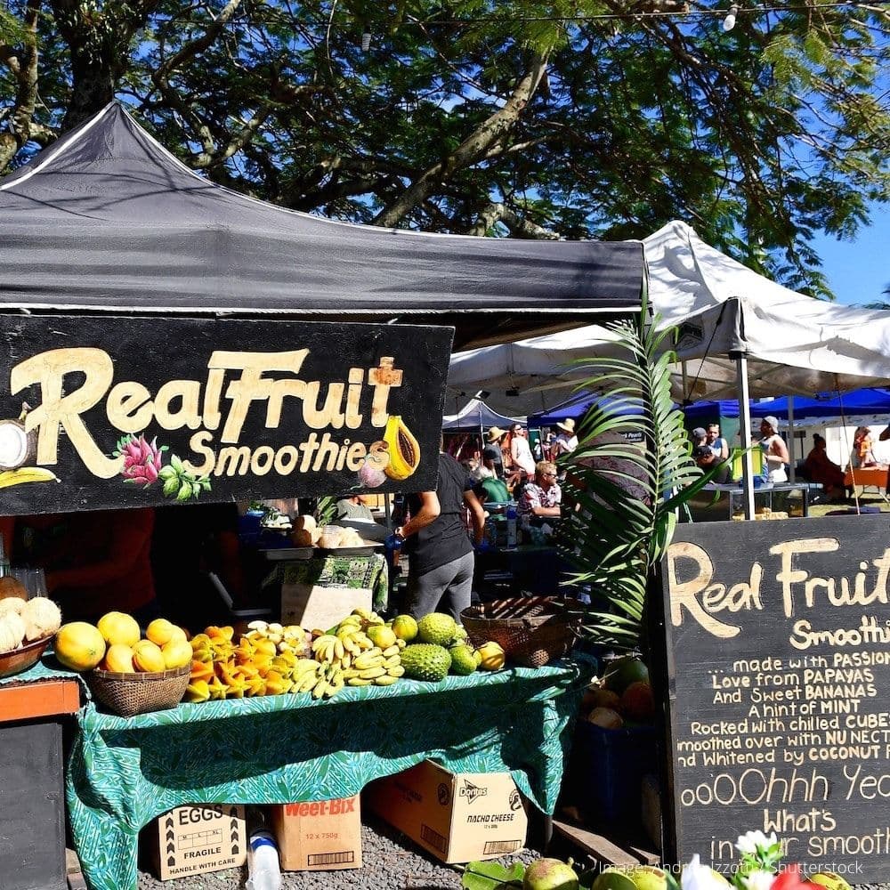 Punanga Nui Market, Rarotonga — 