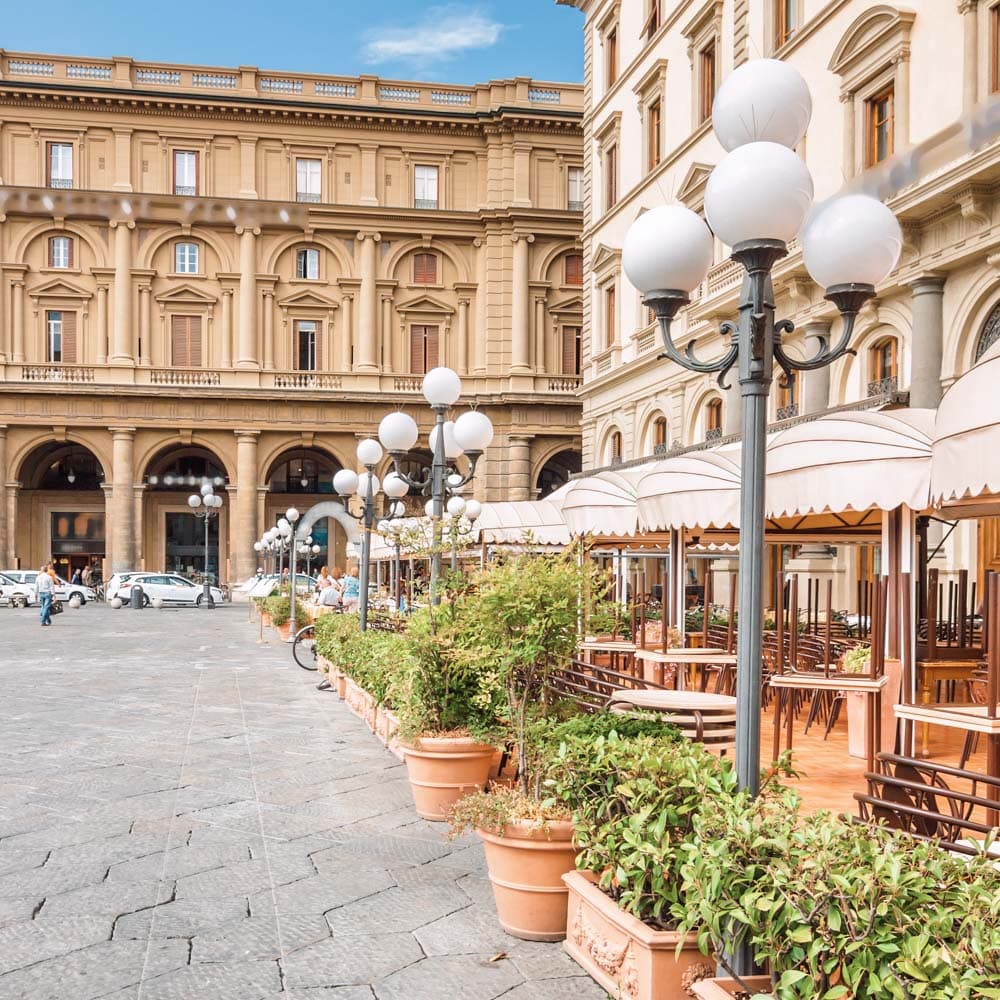 Piazza della Repubblica — Florence, Tuscany, Italy, Western Europe