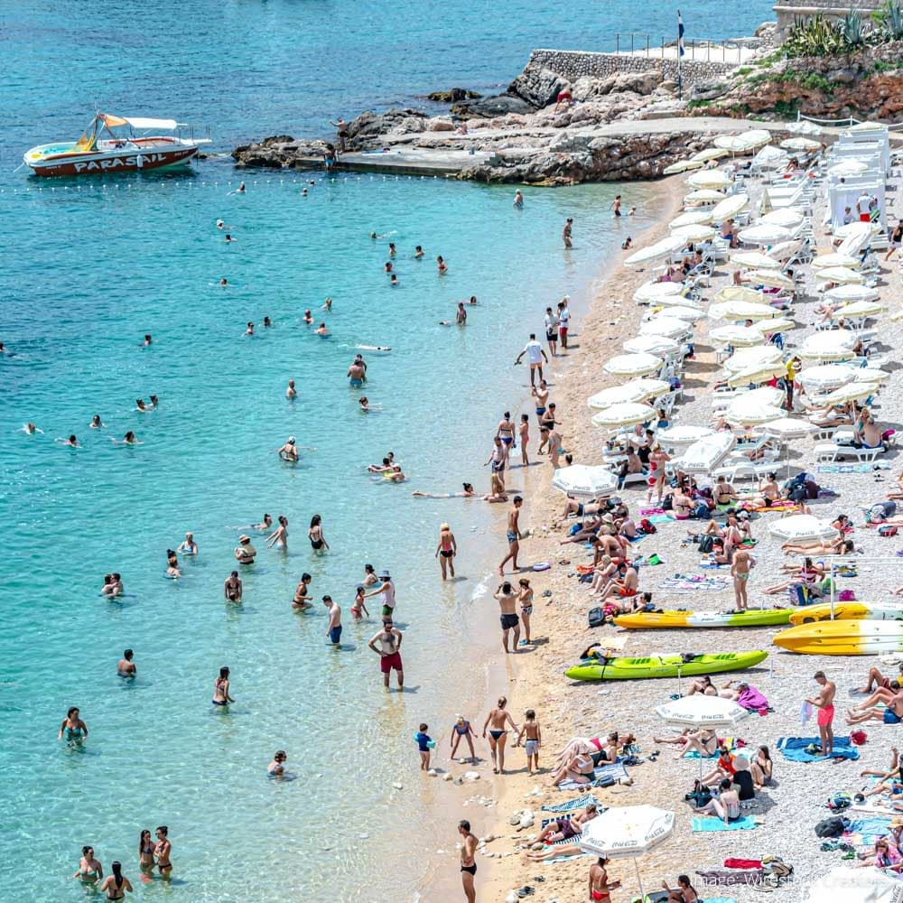 Banje Beach — Dubrovnik, Croatia, Eastern Europe