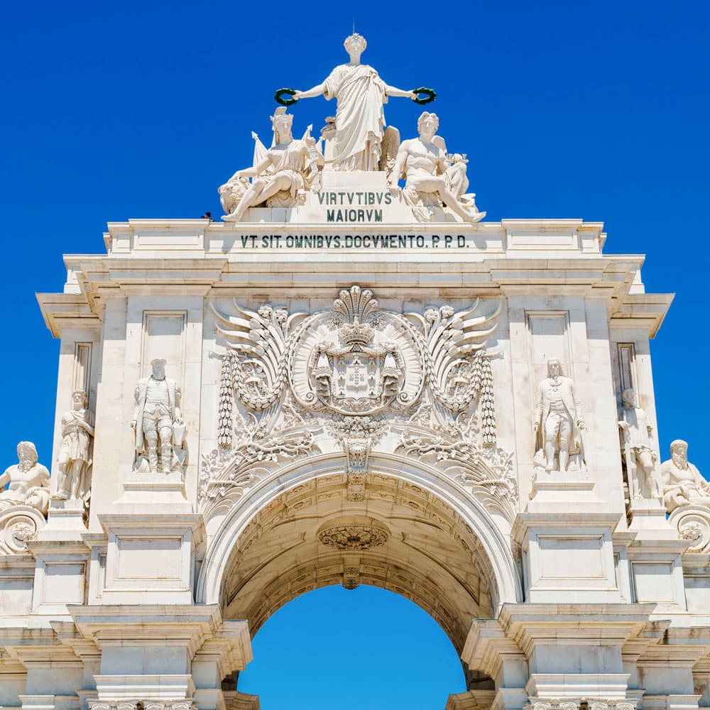 Praca do Comercio — Lisbon, Portugal, Western Europe