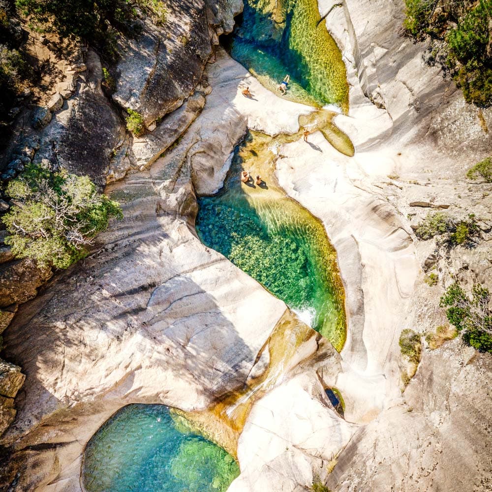 Purcaraccia Waterfalls — Corsica, France, Western Europe