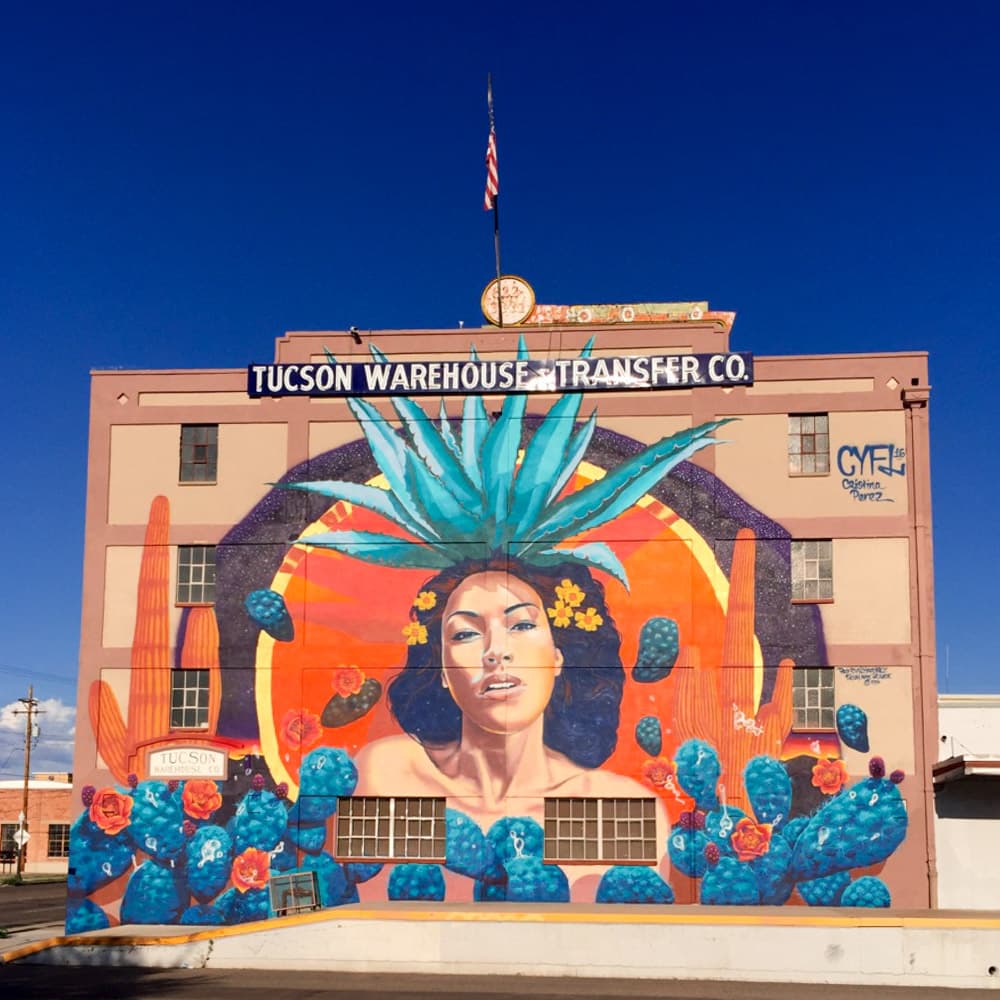 Tucson Murals — Tucson, Southern Arizona, Arizona, United States, North America