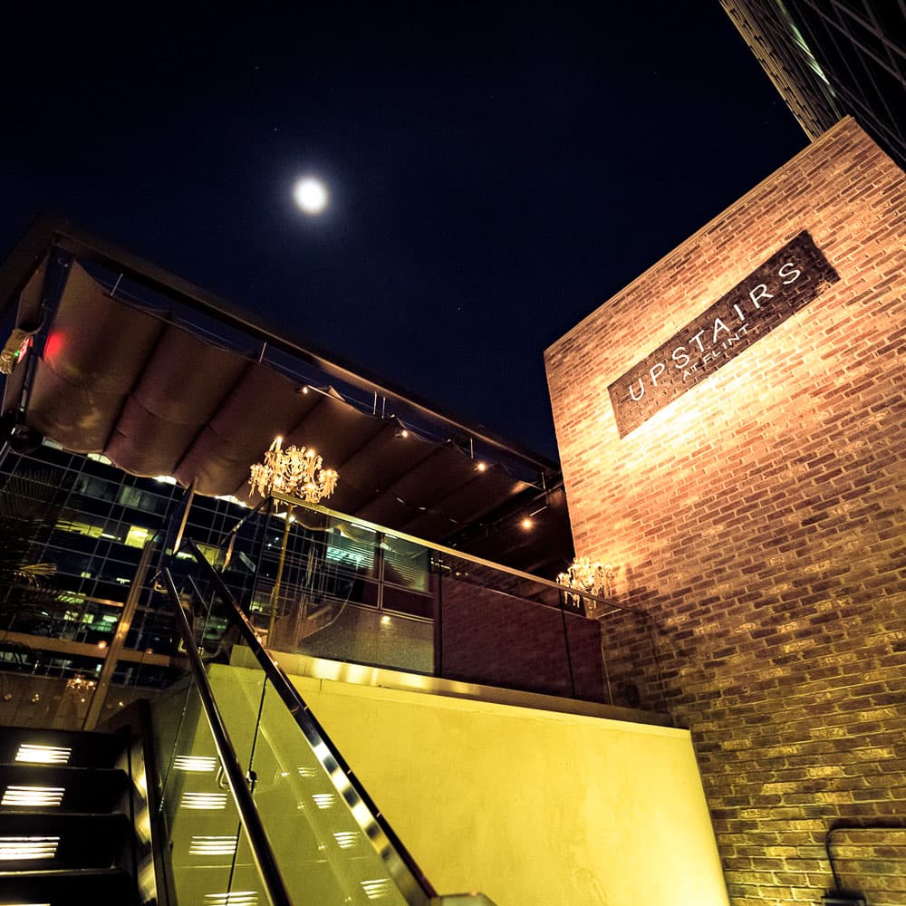 Upstairs at Flint — 