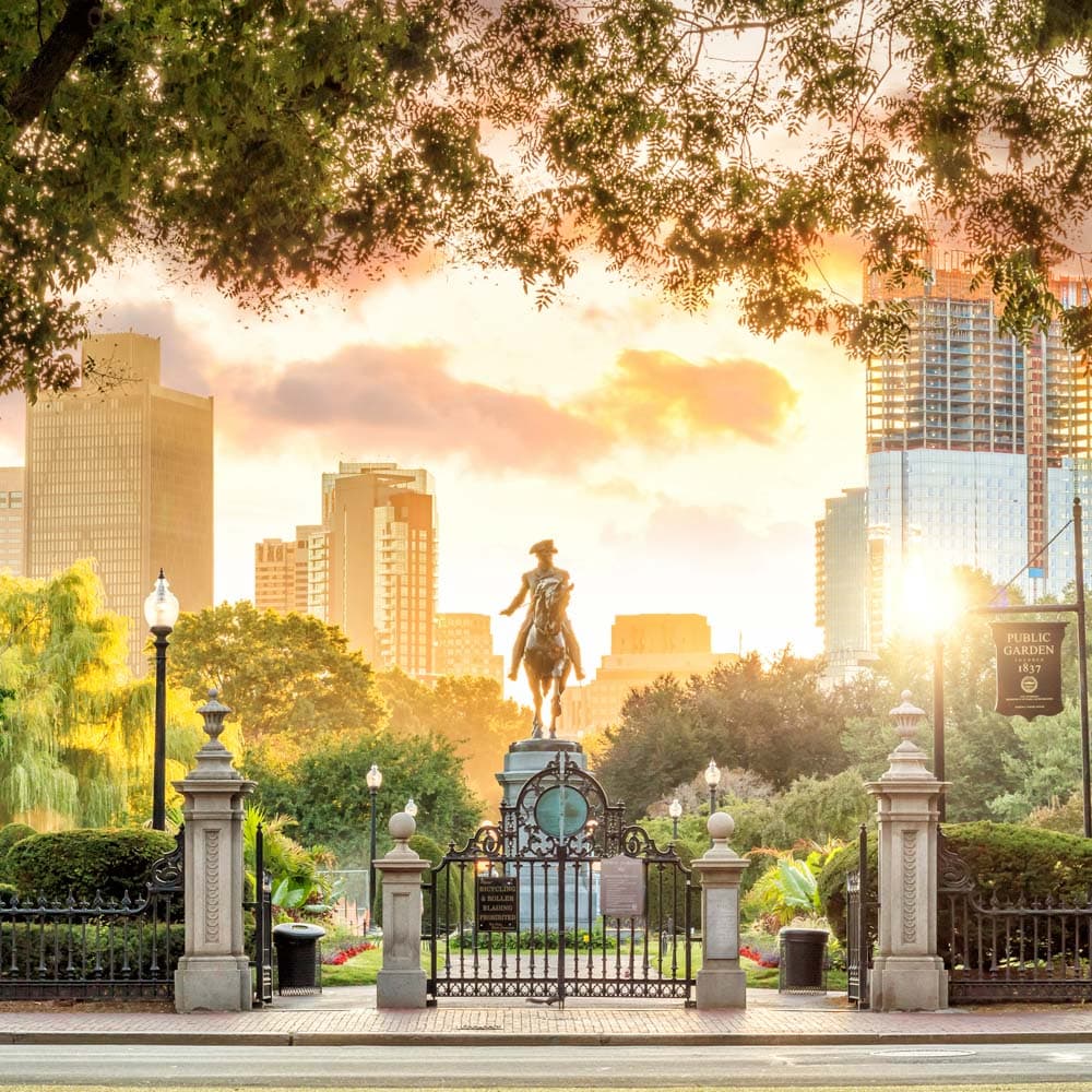 Boston Public Garden — Boston, Massachusetts, United States, North America