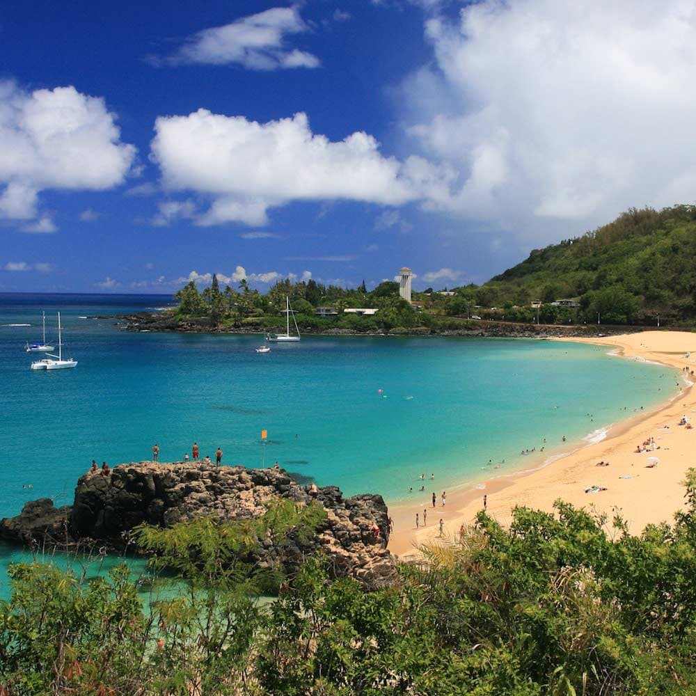 Waimea Bay, Oahu — Hawaii, United States, North America