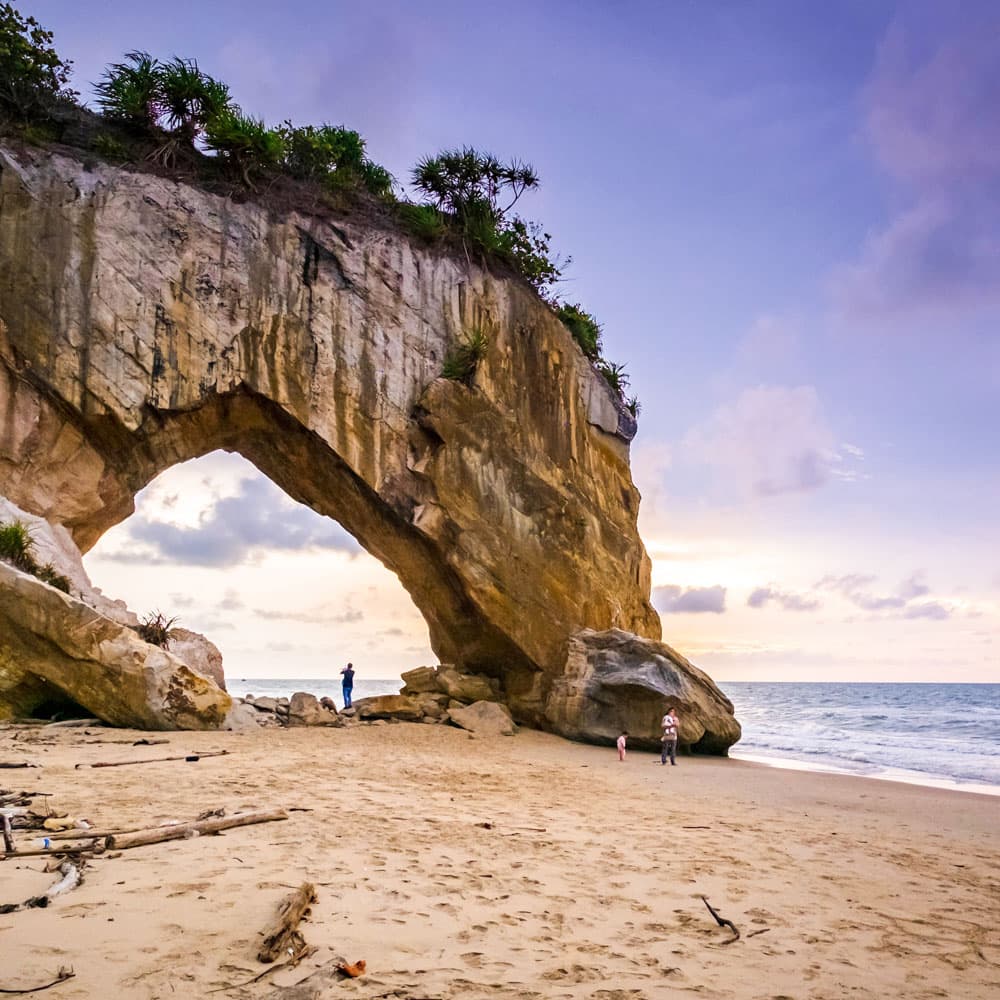 Pantai Tusan — Sarawak, Malaysia, Asia