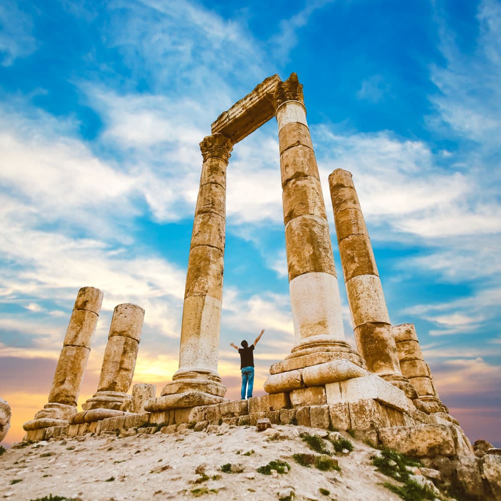 Amman Citadel — Jordan, Middle East