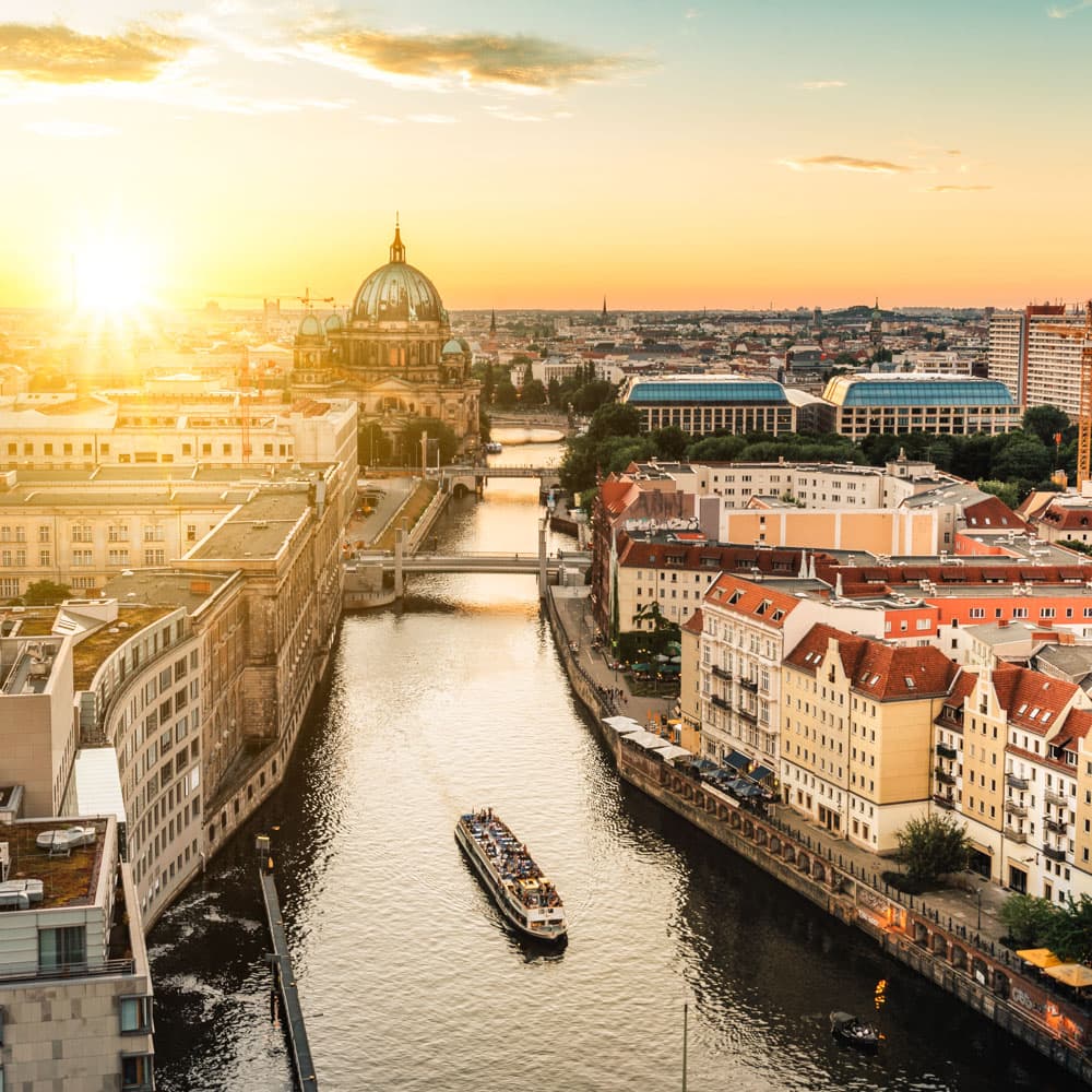 Spree River — Berlin, Germany, Western Europe