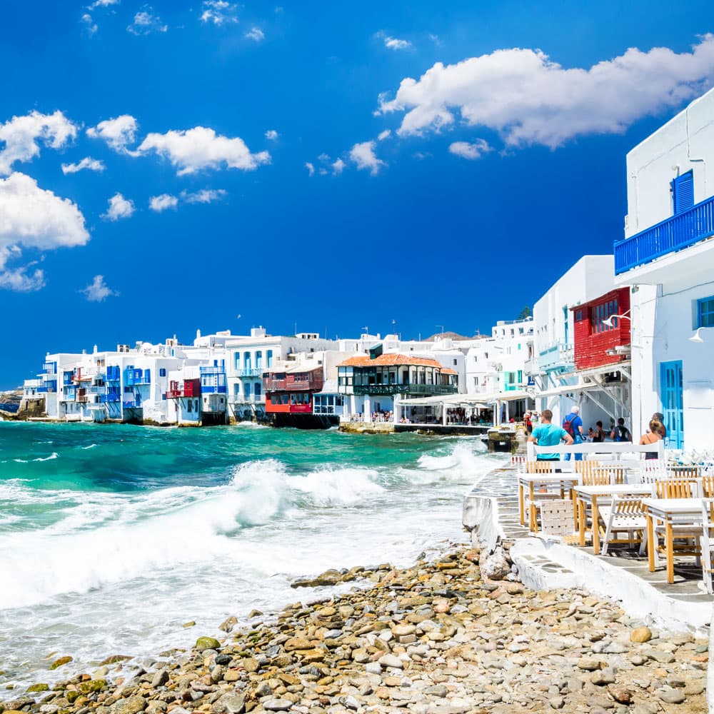 Little Venice — Mykonos, Greece, Western Europe