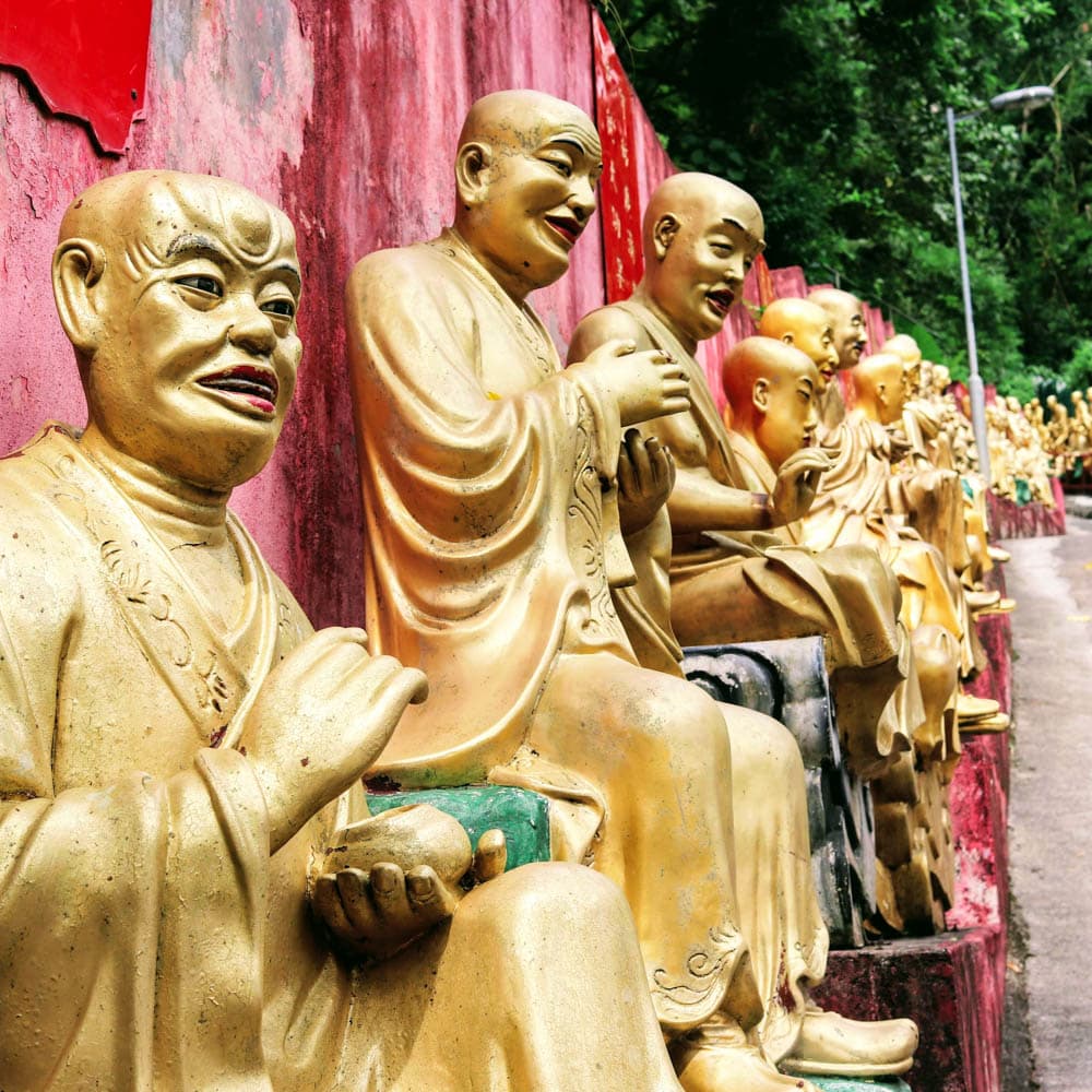 Ten Thousand Buddhas Monastery — Hong Kong, Asia