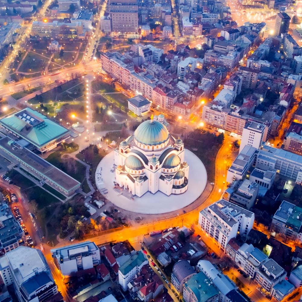 The Church of Saint Sava — 