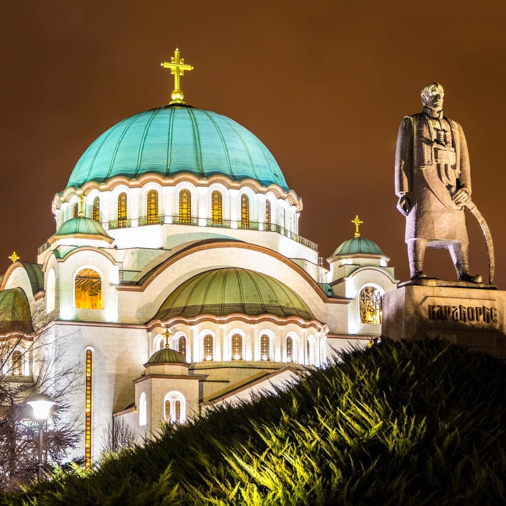 The Church of Saint Sava — Belgrade, Serbia, Eastern Europe