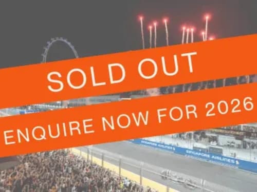 Pit Grandstand Package — Formula 1 Singapore Grand Prix 2026