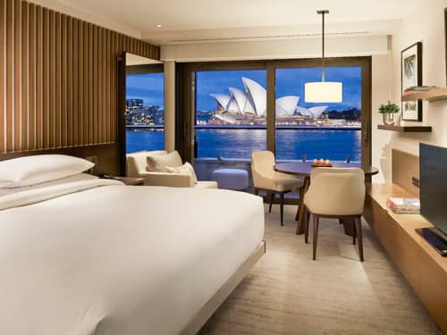 1 King Bed with Opera View