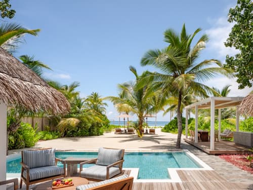 Two Bedroom Beach Villa Suite with Pool