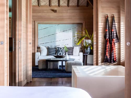 One-Bedroom Beach-View Overwater Bungalow Suite