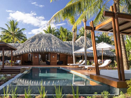 Two-Bedroom Deluxe Beachfront Villa Estate