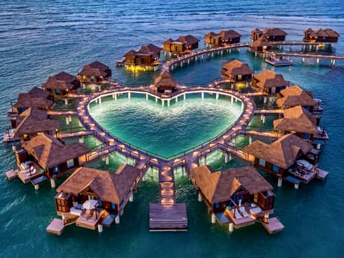 Overwater Private Island Butler Honeymoon Bungalow