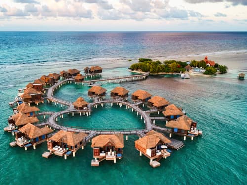 Overwater Private Island Butler Villa with Infinity Pool