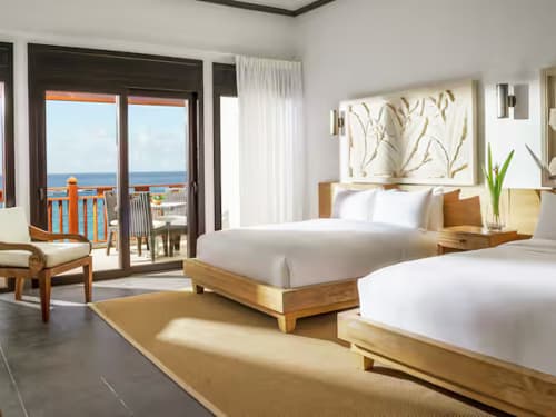 Ocean View 2 Queen Beds Private Balcony