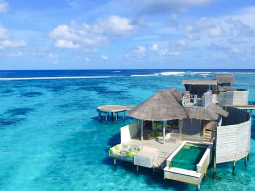 Sunset Laamu Water Villa with Pool