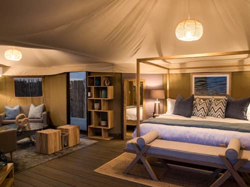 Private One-Bedroom Tent with Mountain Views