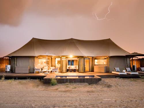 Private Three-Bedroom Tent with Ocean Views