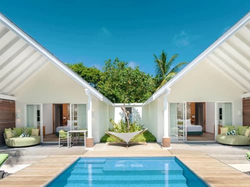 2BR Family Beach Villa with Pool