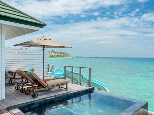 Three Bedroom Lagoon Villa with Pool + Slide
